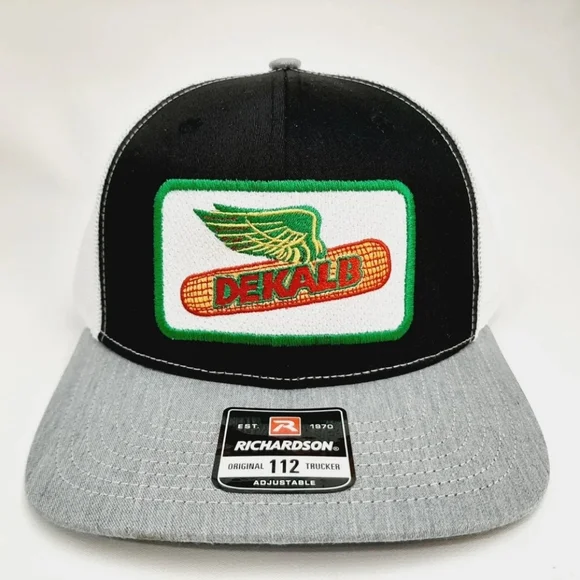 DeKalb Farmer Retro Vintage Style Corn Row Richardson 112 Trucker Patch Hat Cap Dekalb Farmer Retro Richardson 112 Trucker | Mercari main image 2